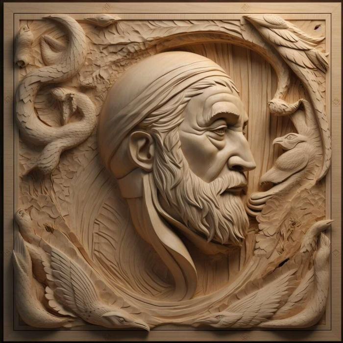 نموذج ثلاثي الأبعاد لآلة CNC 3D Art 